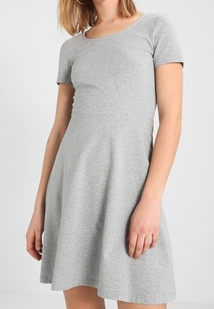 Jerseykleid - mottled grey