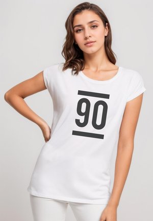 ROLL - Print T-shirt - white