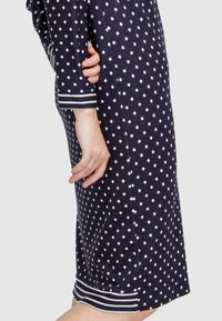 HELMIDGE Gebreide jurk - dunkel blau