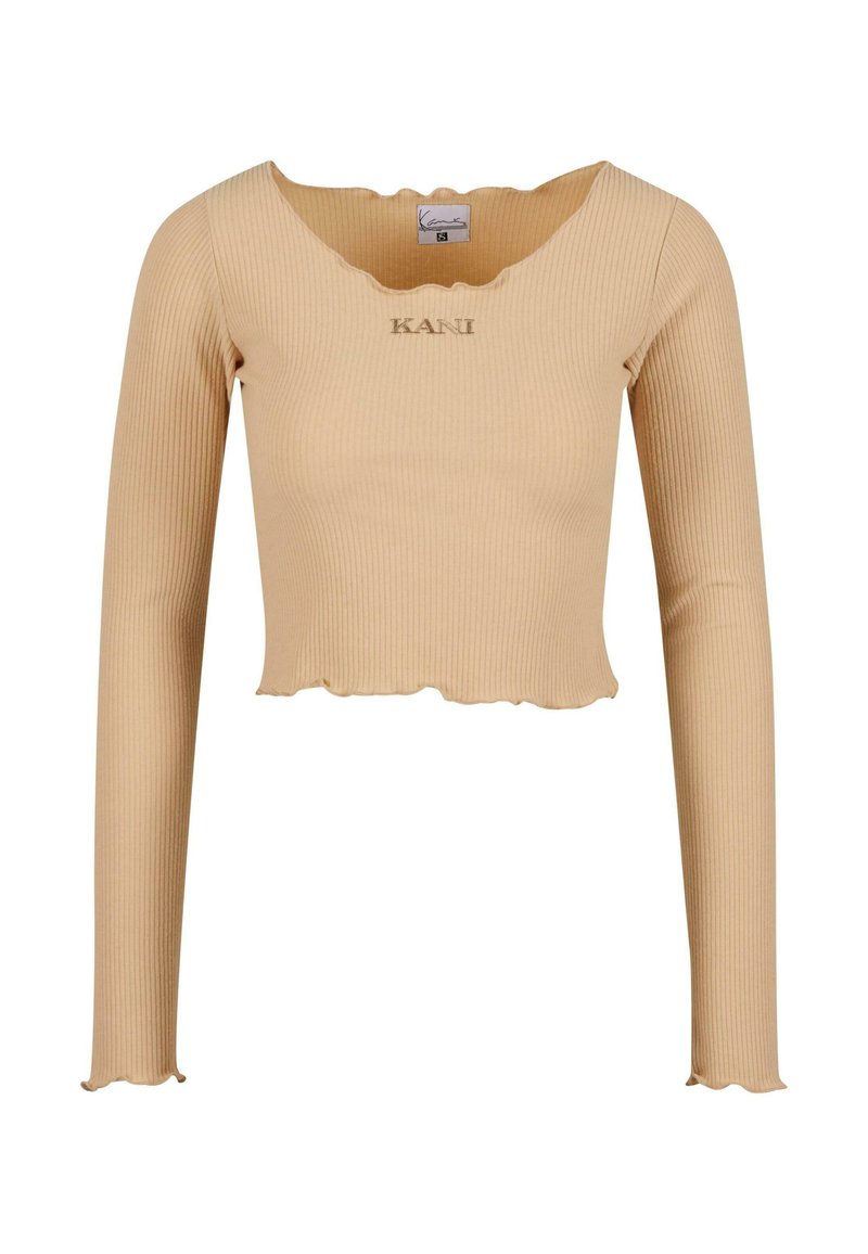 Karl Kani Longsleeve zandkleur