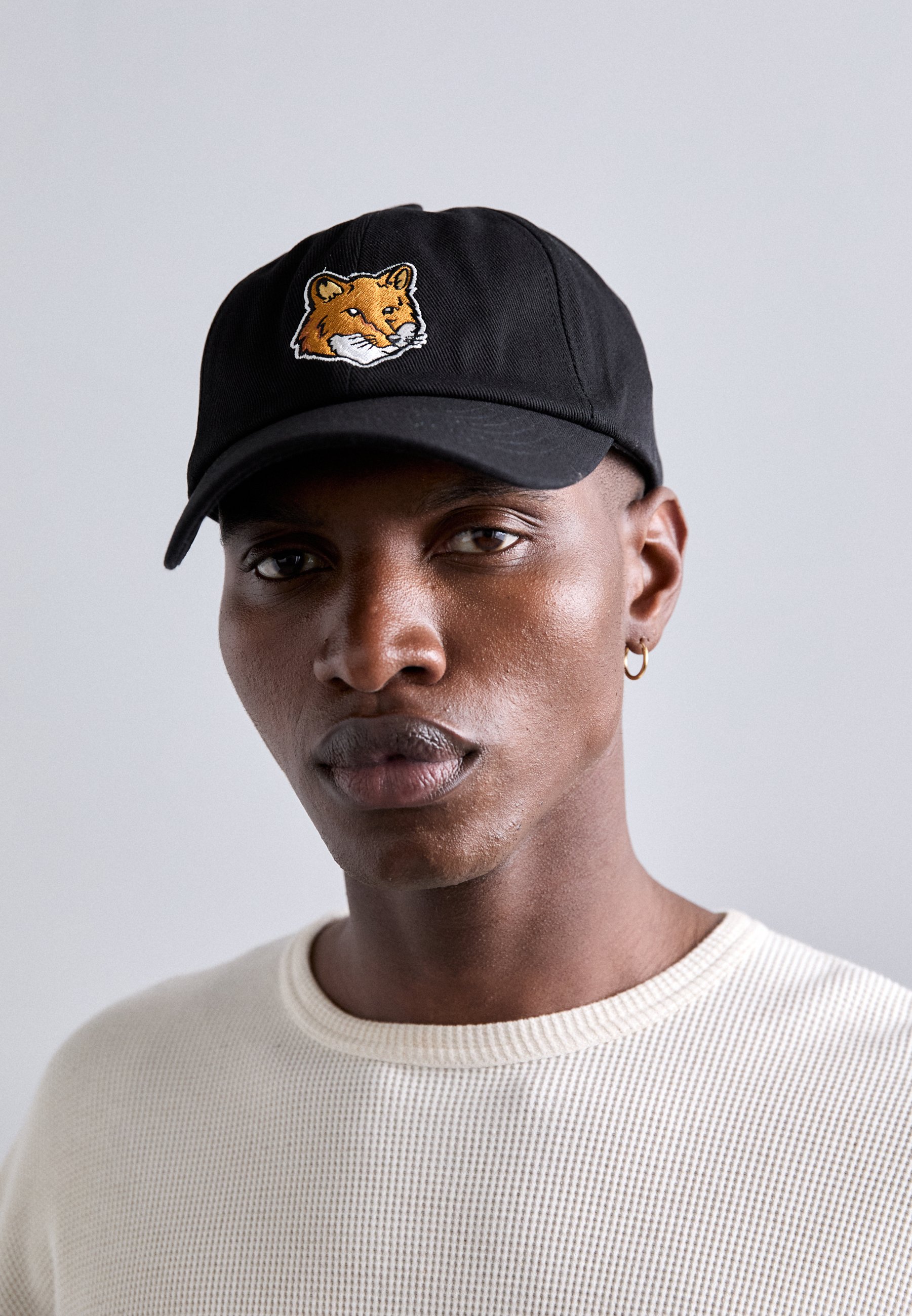 MARINE SERRE RECYCLED BASEBALL UNISEX - Cappellino - black