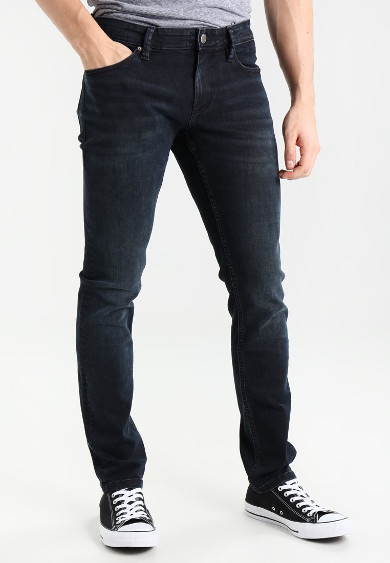 Tommy Jeans SLIM SCANTON COBCO - Slim fit jeans - cobble black comfort/dark blue - Zalando.co.uk