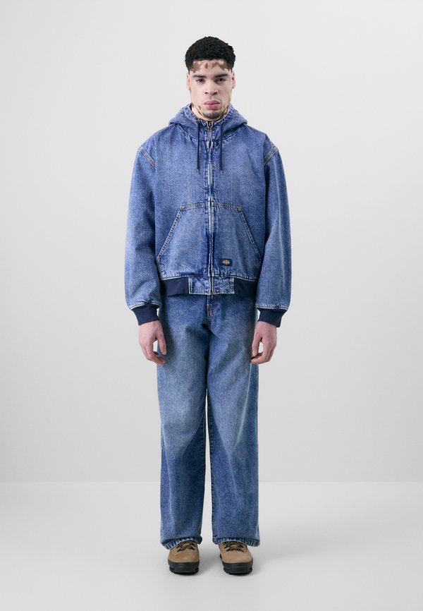 HOODED JACKET - Jeansjacke