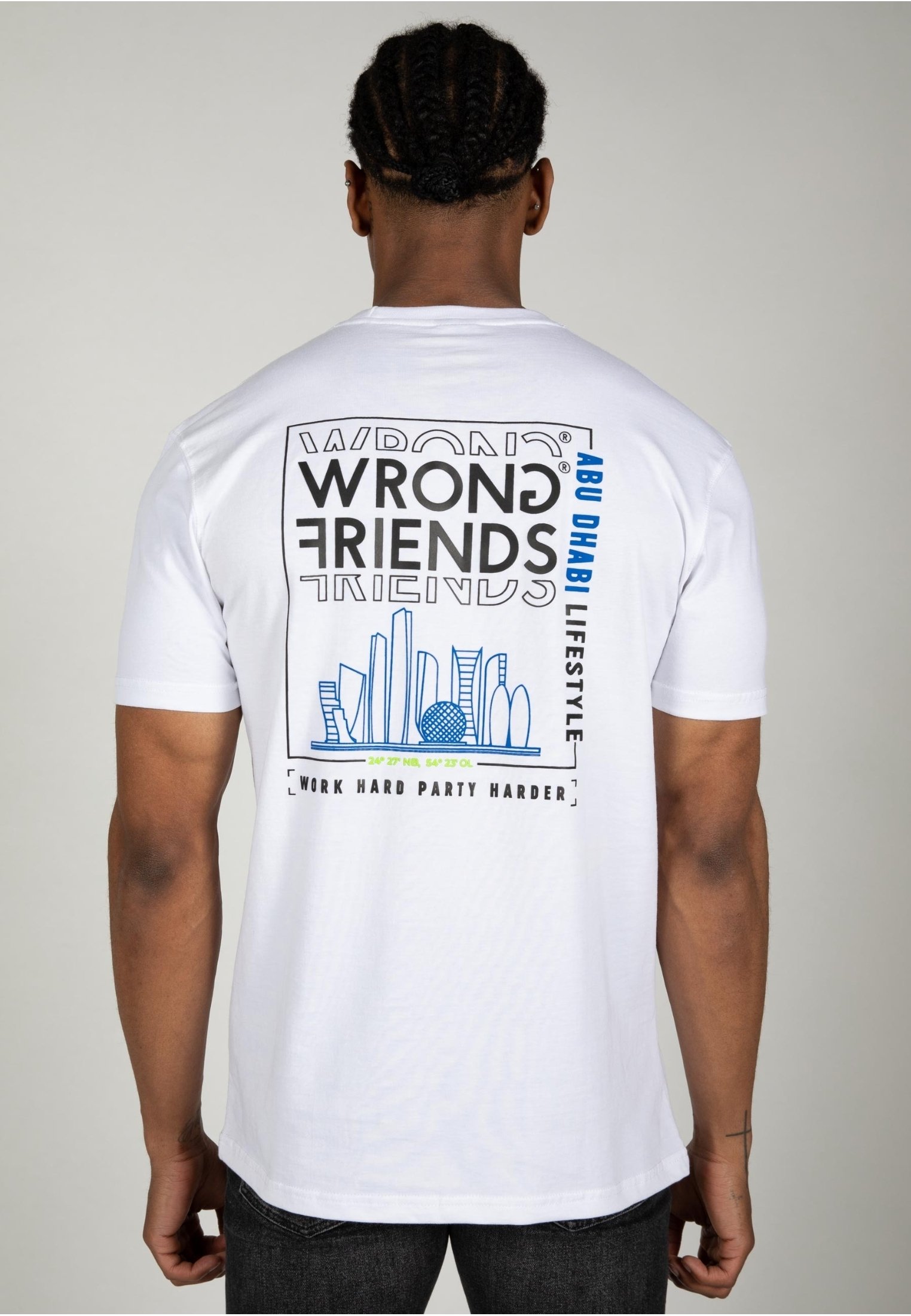 Wrong Friends ABU DHABI - Print T-shirt 
