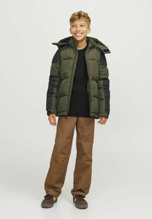 Winter jacket - forest night