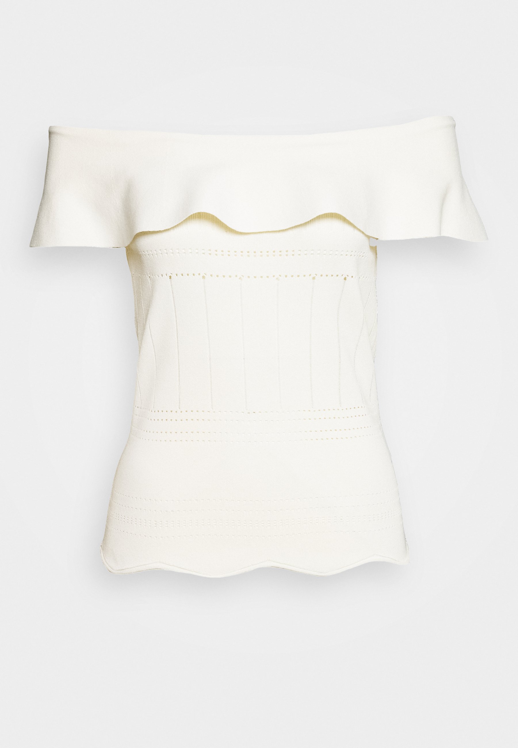 NAF NAF PUNTA T shirts med print milk Zalando.no NAF NAF PUNTA - T-shirts med print - milk