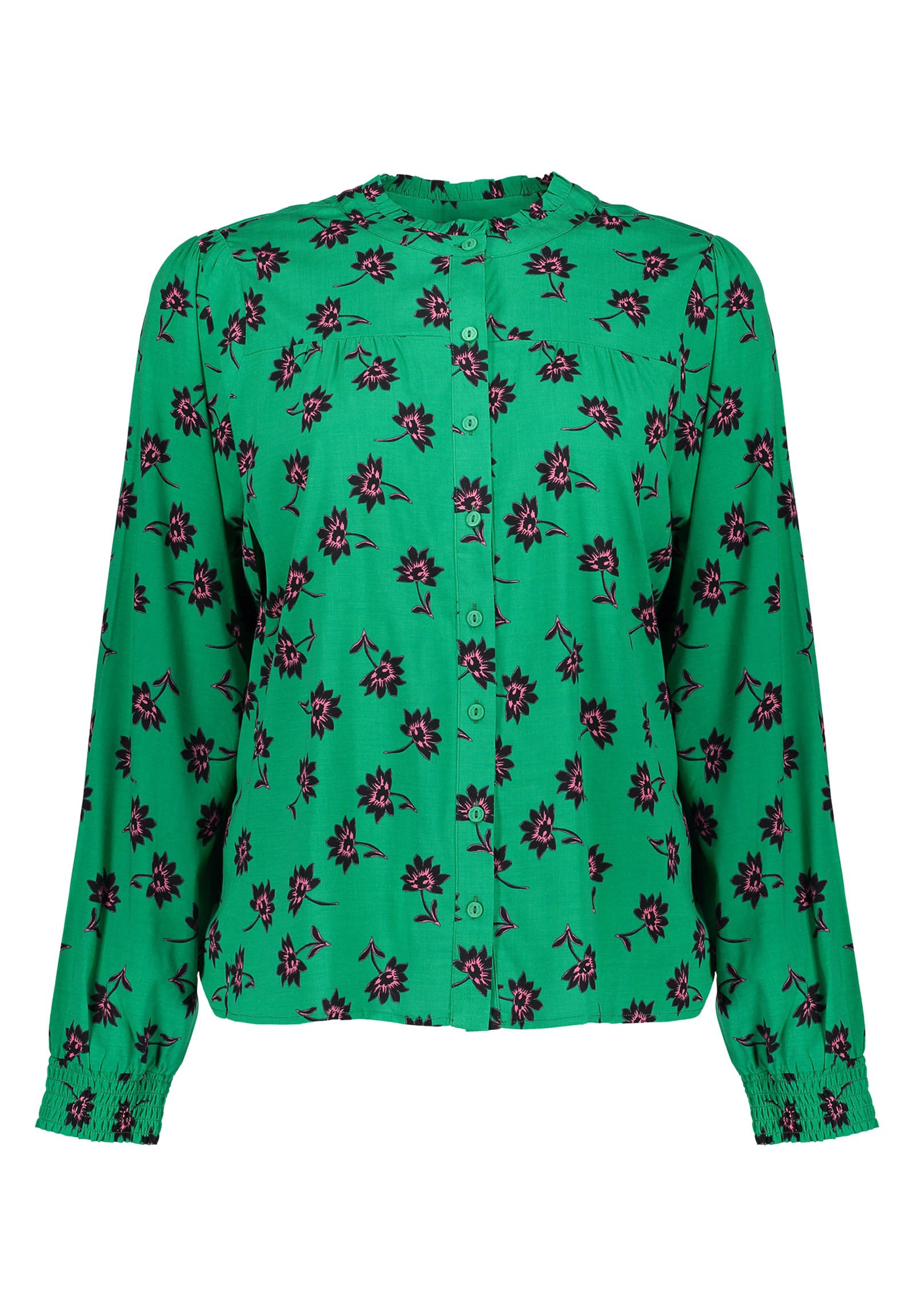 Geisha Overhemdblouse - black green pink combi/groen - Zalando.nl