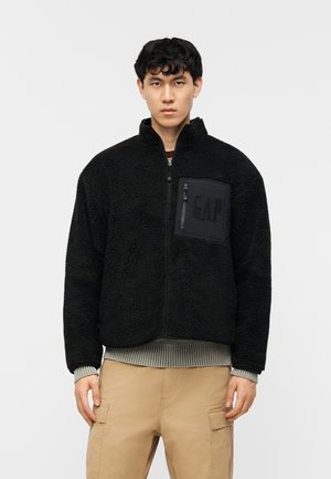 LOGO POLAR - Fleecejakke - true black