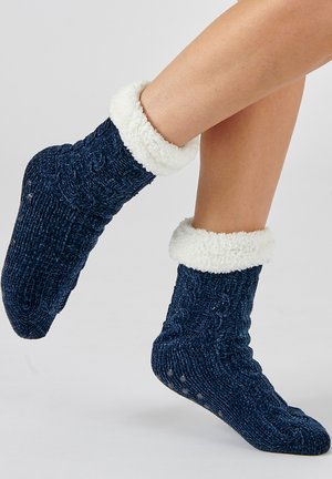 DOUILLETTE TORSADÉE THERMOLACTYL - Socken - Navy Blue