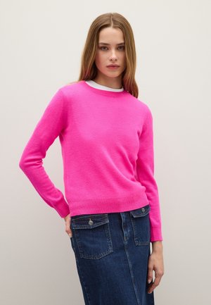 Jersey de punto - fuchsia