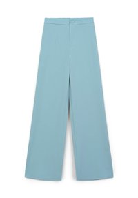 Terranova Pantaloni verde acqua/celeste screziato