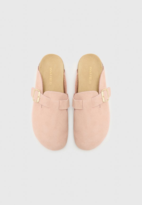 LEATHER - Slippers - rose2