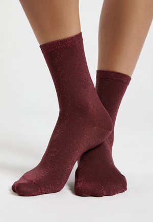 Calcetines - bordeaux grenat