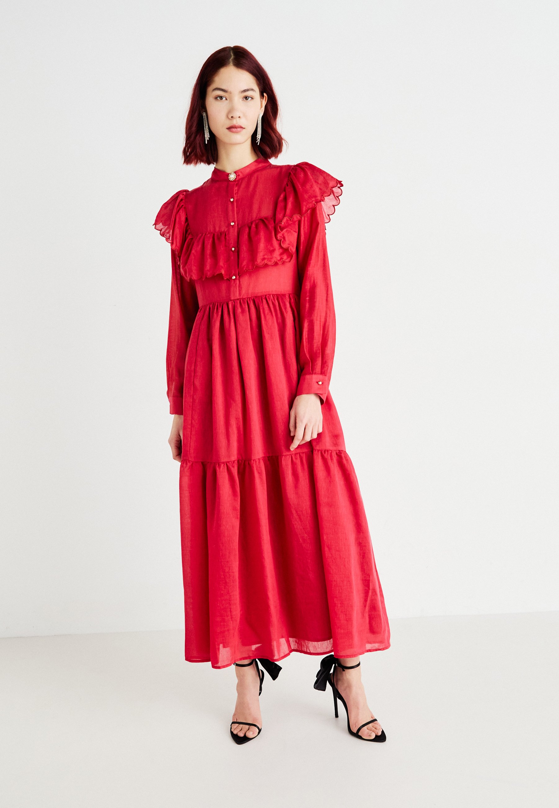 英国発 Sister Jane シスタージェーン Hazel Scallop Maxi Dress Sister Jane HAZEL SCALLOP MAXI DRESS - Vestido de fiesta