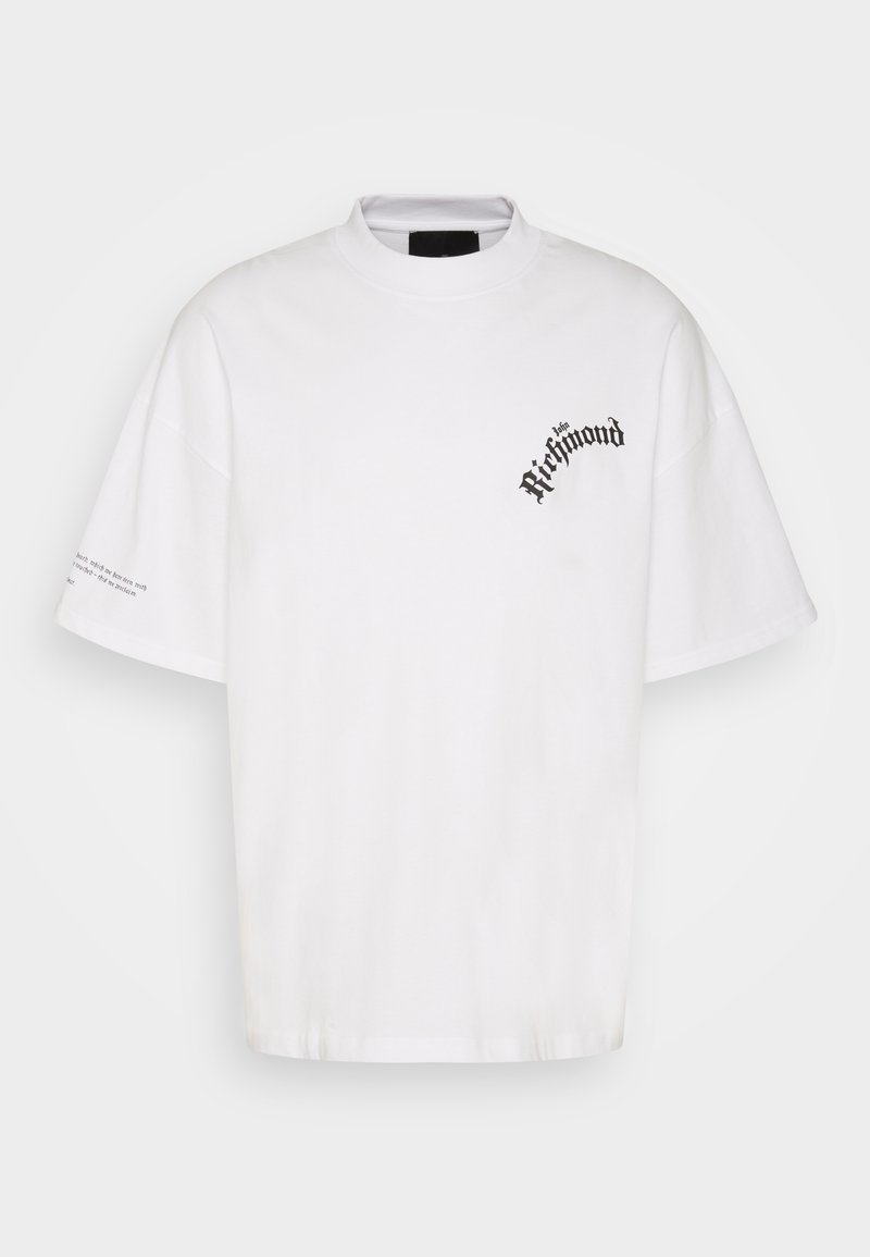 Herren T-shirts & Polos | John Richmond OVER RUNFLIK JIL T-Shirt print white/weiß - JG98687 Herren T-shirts & Polos | John Richmond OVER RUNFLIK JIL T-Shirt print white/weiß - JG98687