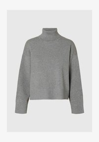 Geselecteerd, medium grey melange