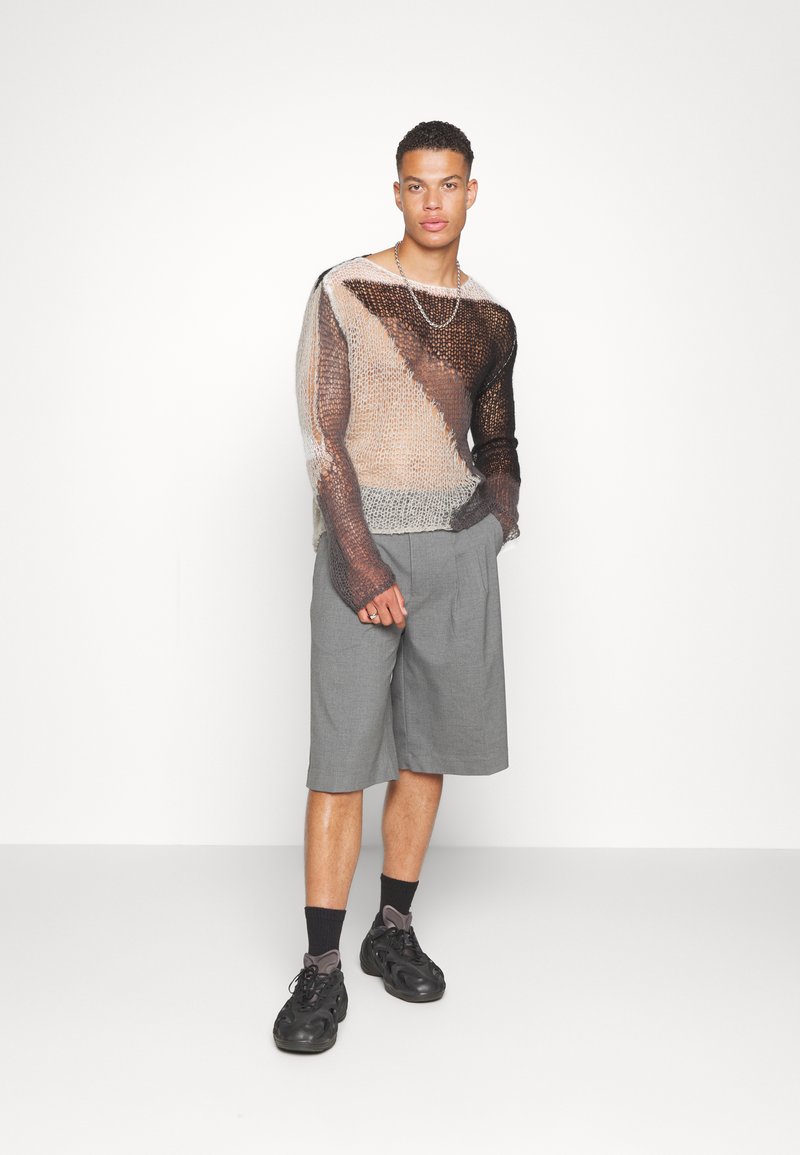 Jaded London LOOSE ABSTRACT JUMPER - Jumper - black - Zalando.co.uk 