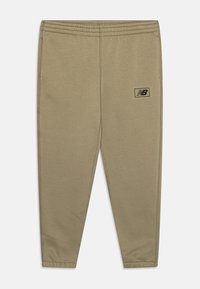 New Balance ESSENTIALS BRUSHED BACK PANT UNISEX - Träningsbyxor - fatigue green