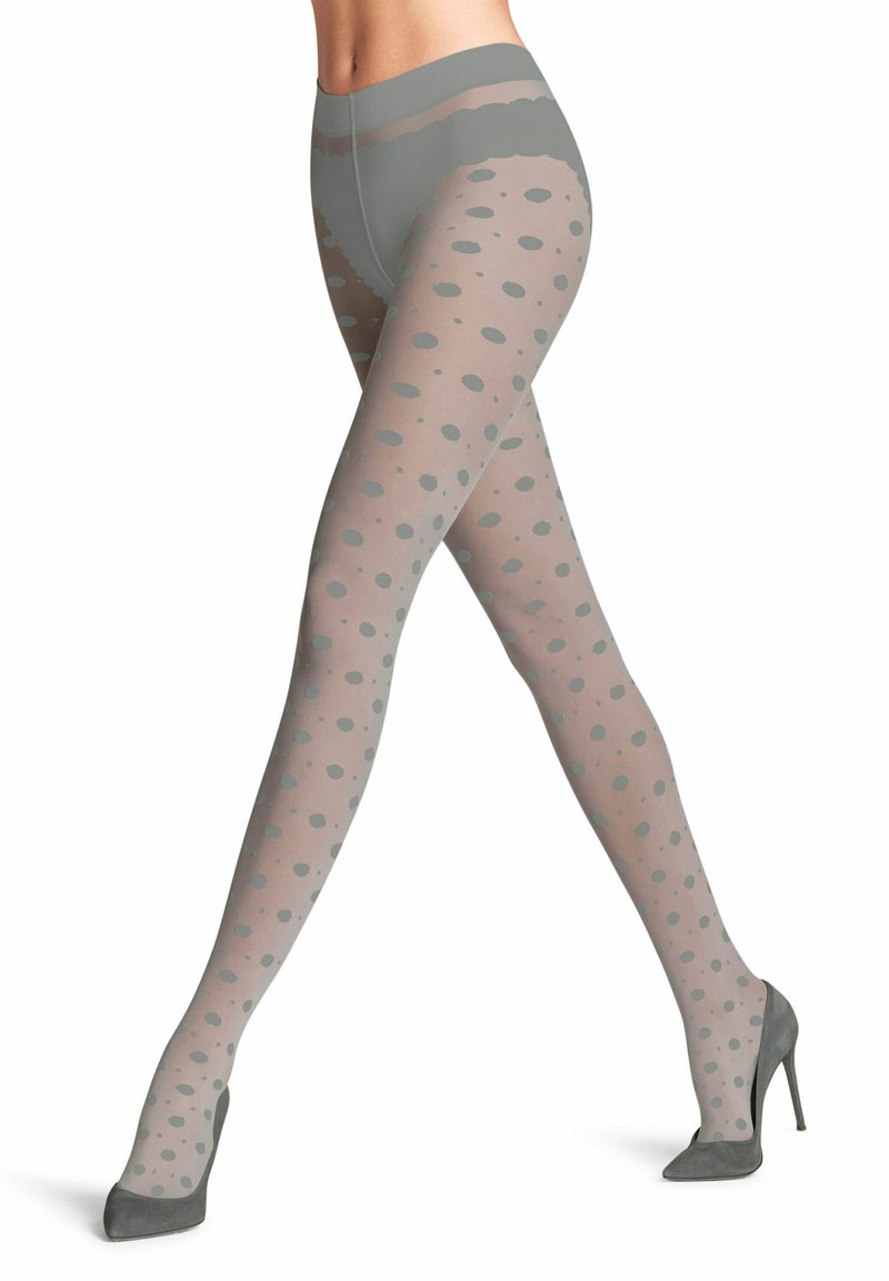 FALKE SNOW DOT 25 DENIER SHEER - Collant - shark