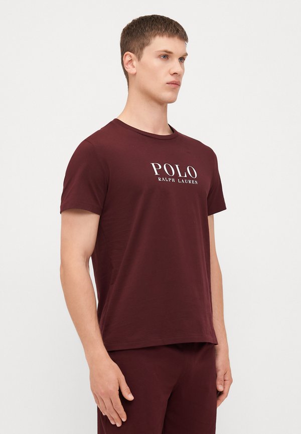 CREW SLEEP - Pyjama top - harvard wine3