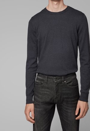 Strickpullover - black