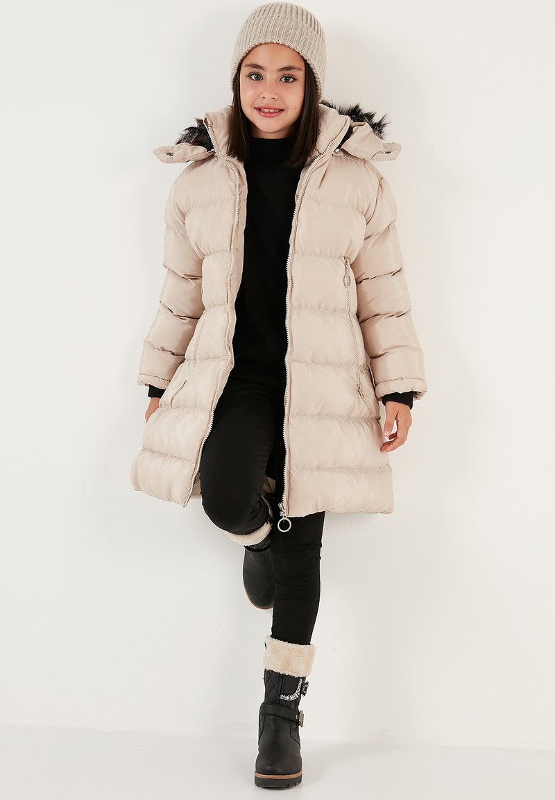 LELA REGULAR FIT - Ziemas mētelis - stone colored