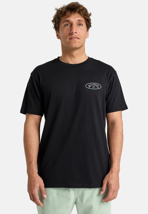 ORBIT - SHORT-SLEEVE SCREEN - Print T-shirt - blk4