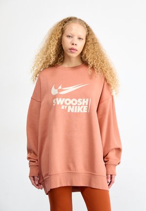 Nike Sportswear CREW - Sudadera - terra blush/light orewood brown