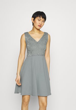 Cocktailjurk - slate grey