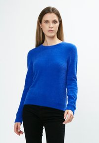 INFLUENCER Strickpullover - royal