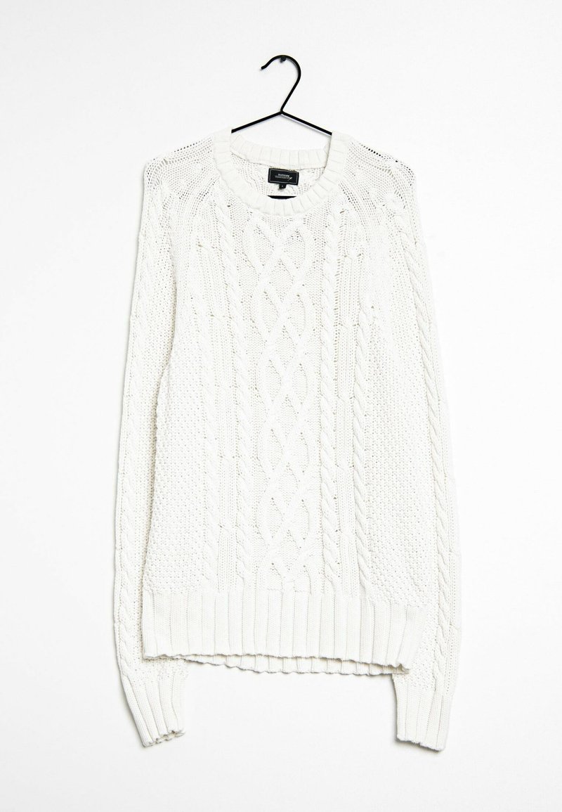 Boomerang Pullover - white