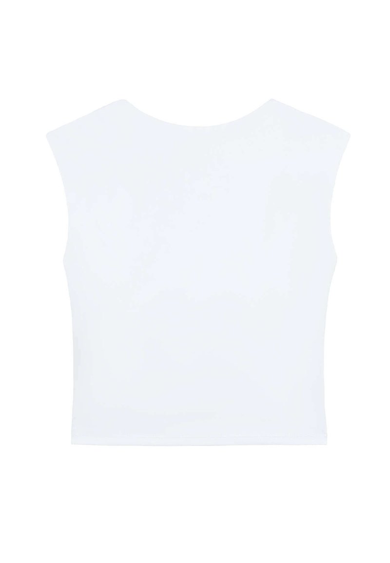 OYSHO T-shirt basic wit OYSHO T-shirt basic wit