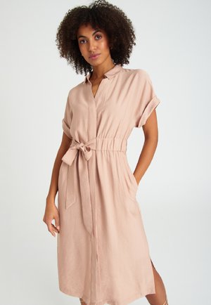Sukienka koszulowa - beige