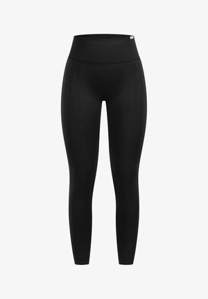 Smilodox, LEGGINGS SEAMLESS INVISIBLE KEIN SCRUNCH SPORT FITNESS YOGA LAYNE - Leggings - schwarz