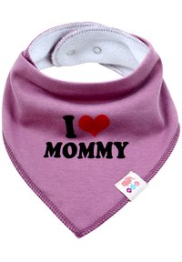 M.M.C. 6 PACK I LOVE MOMMY DADDY  - Babero - mädchen set
