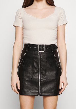 Triko s potiskem - beige