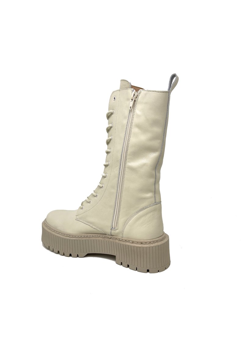 Damen Ankle Boots | HANKS Yedra Plateaustiefelette beige - FE12272 Damen Ankle Boots | HANKS Yedra Plateaustiefelette beige - FE12272
