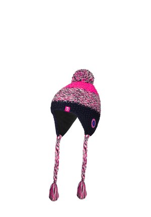 Beanie - navy pink