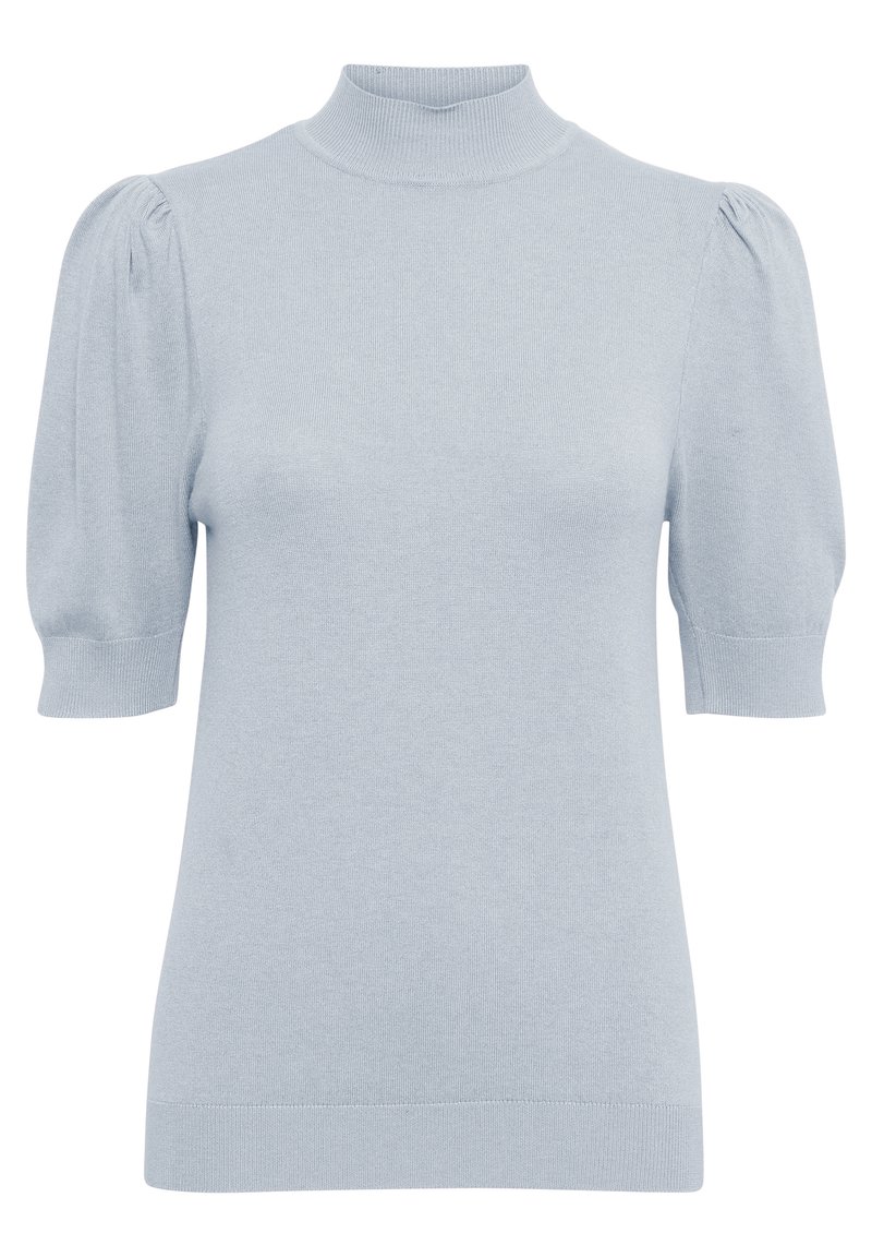 Damen T-Shirts | b.young BYMMPIMBA PUFF SLEEVE T-Shirt print kentucky blue melange/blau - EV49394 Damen T-Shirts | b.young BYMMPIMBA PUFF SLEEVE T-Shirt print kentucky blue melange/blau - EV49394