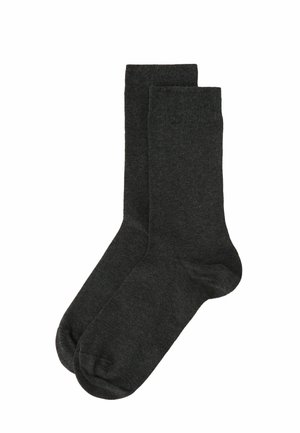 Calzedonia SATIN SHORT - Strømper - grau anthracite grey blend