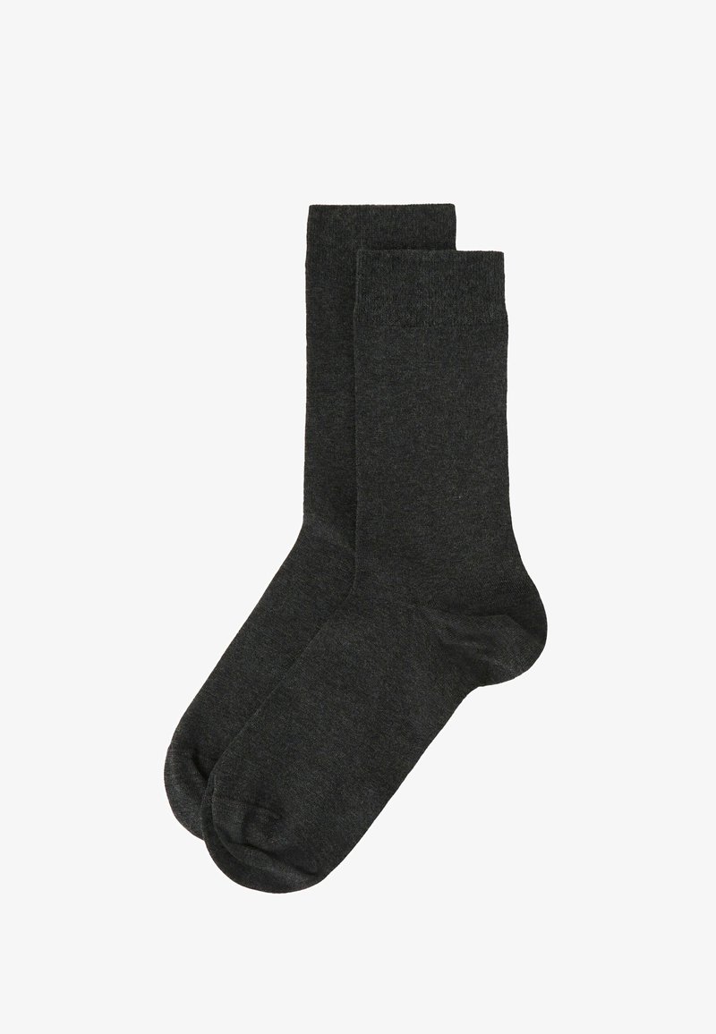 Calzedonia SATIN SHORT - Chaussettes - mottled anthracite
