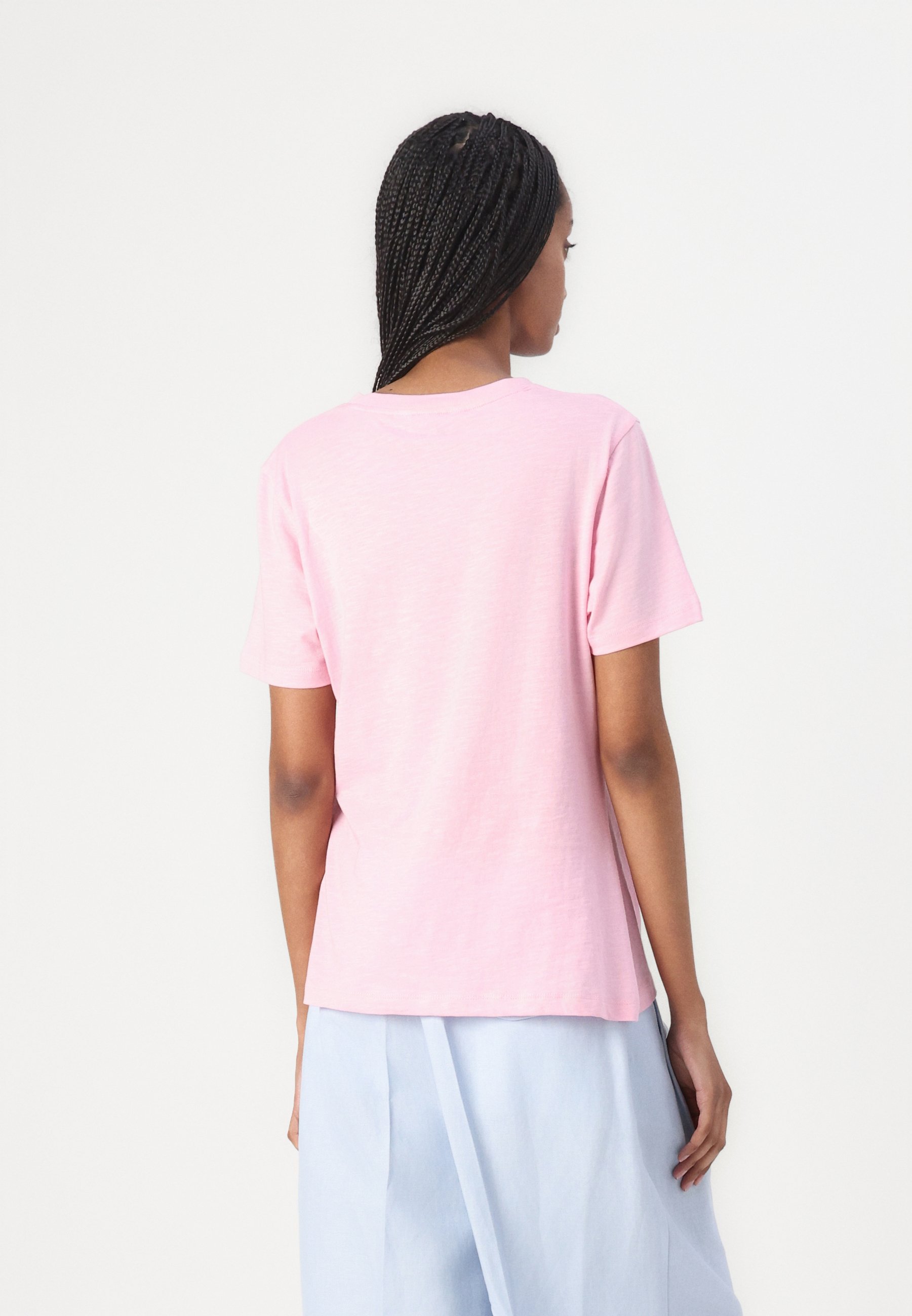 売れ筋商品|||トミー ヒルフィガー Tシャツ レディース トップス KNOT BOAT TEE - Basic T-shirt - classic pink Tommy Hilfiger KNOT BOAT TEE - T-shirt basic - classic pink