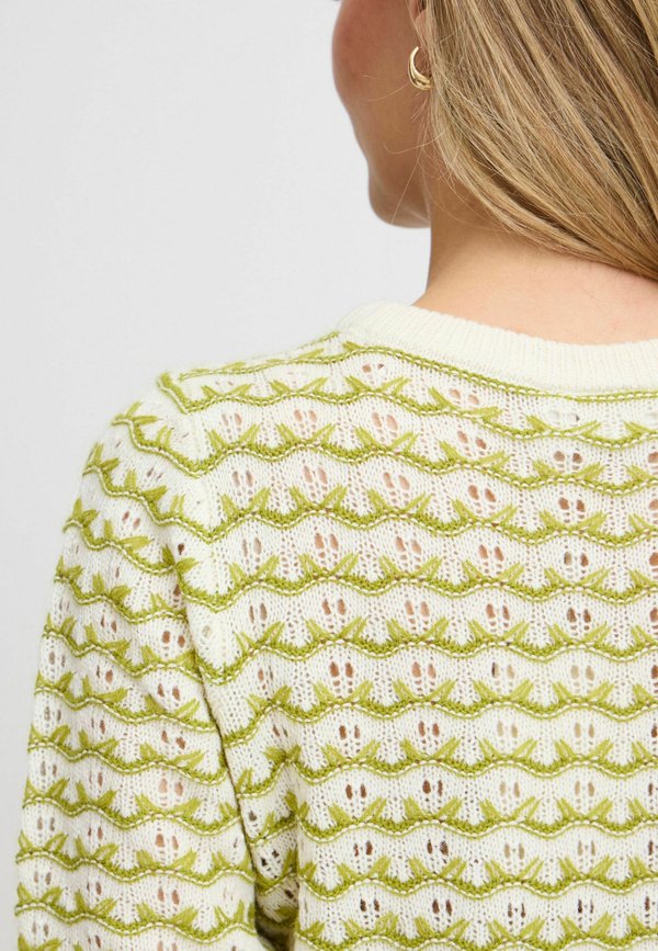 FRLILJE - Print T-shirt - woodbine mix3