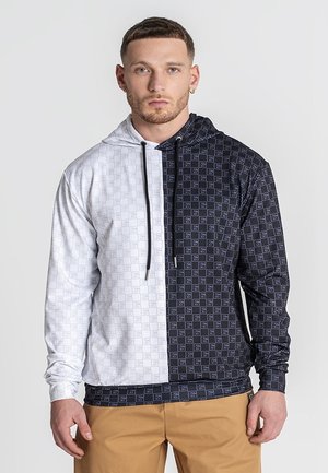 Felpa con cappuccio - white