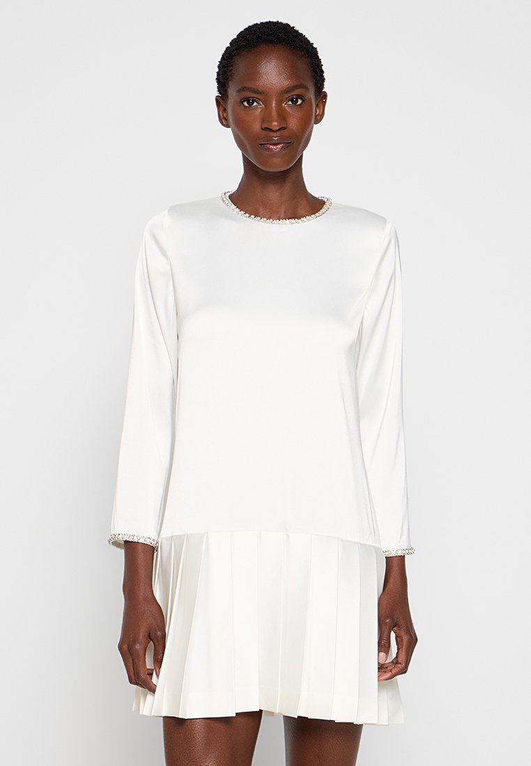 sandro Cocktailjurk wit