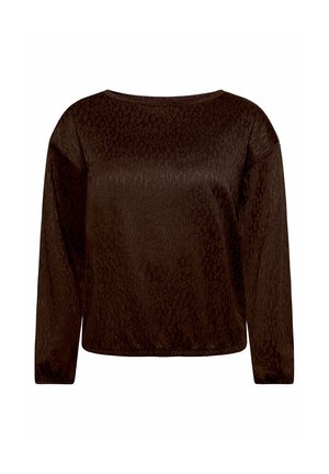 Betty Barclay, BETTY BARCLAY MIT RUNDHALSAUSSCHNITT LANGARMSHIRT - T-shirt à manches longues - light maroon
