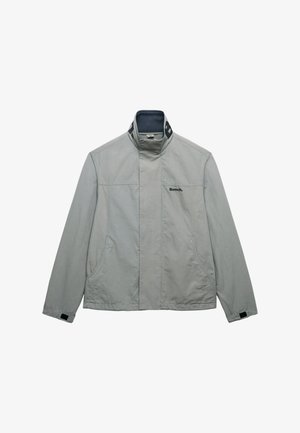 Bench, BENCH X SUPERDRY & CO BENCH HIGH NECK RIPSTOP JACKET - Lichte jas - moonmist charcoal
