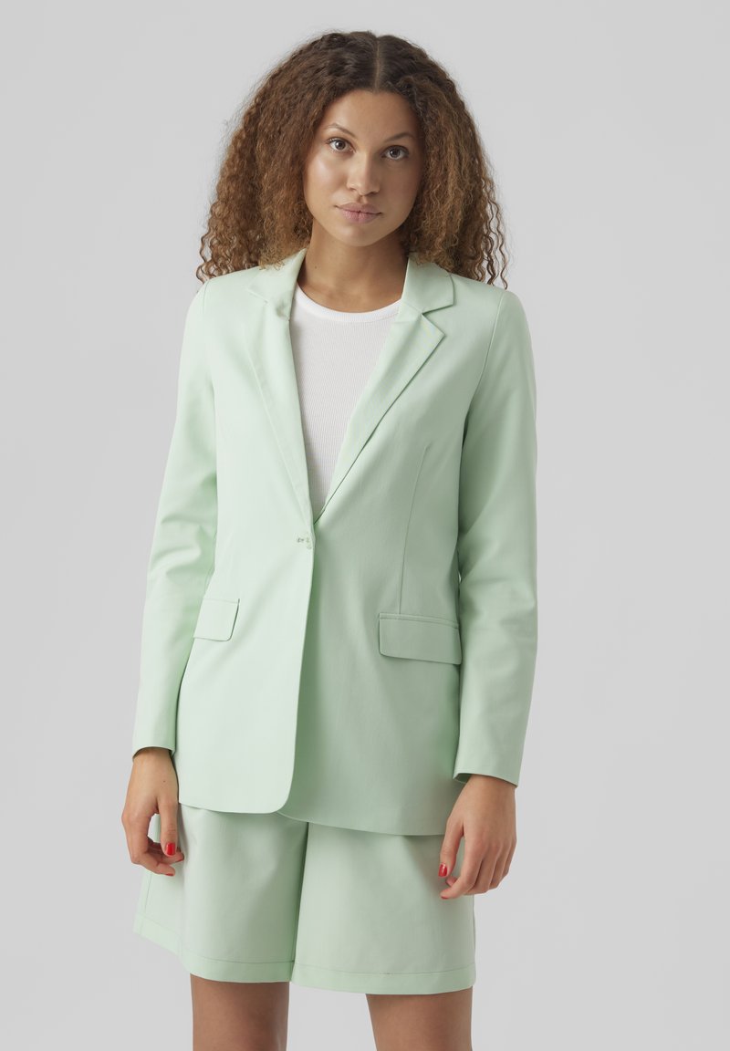 Vero Moda VMZELDA LOOSE - Blazer - mist green