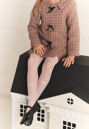 Calzedonia SHEER 30 DENIER ELEGANT - Collants - white