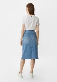 comma casual identity Jupe en jean - blau